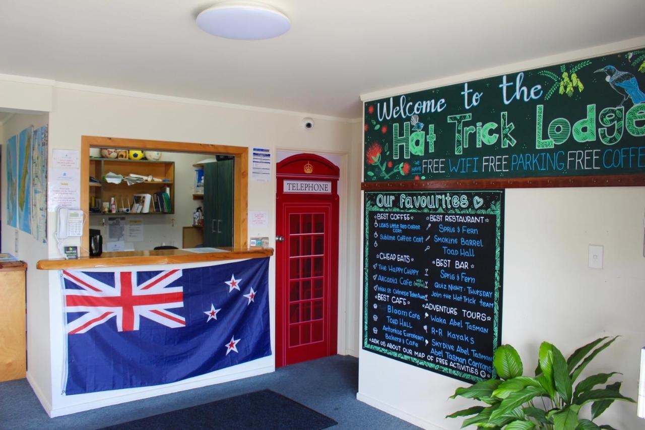 แฮตทริคลอดจ์ Hostel Motueka ภายนอก รูปภาพ